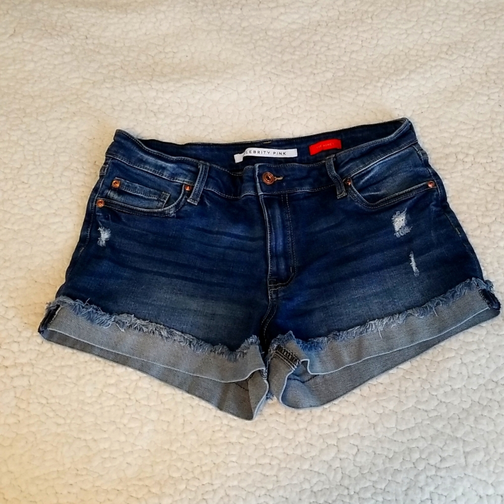 Celebrity Pink "The Honey" Style Denim Shorts - Size 9/29